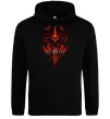 Женская толстовка (худи) Diablo 3 Черный фото