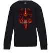 Детский Свитшот Diablo 3 Черный фото