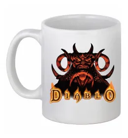 Чашка керамическая Diablo Белый фото