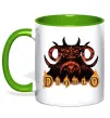 Чашка з кольоровою ручкою Diablo Лаймовий Чашка з кольоровою ручкою Diablo Лаймовий фото