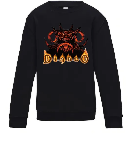 Дитячий світшот Diablo Чорний фото