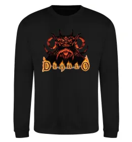 Світшот Diablo Чорний фото