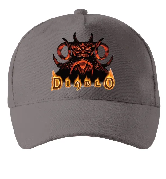 Кепка Diablo Сірий фото