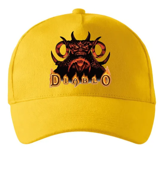 Кепка Diablo Сонячно жовтий фото