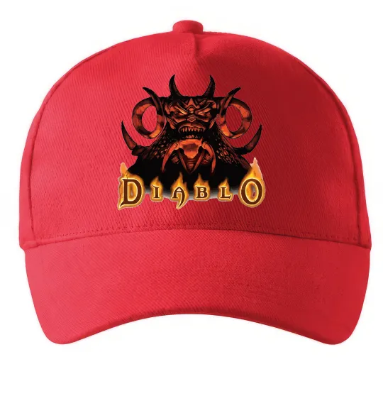 Кепка Diablo Червоний фото