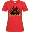 Женская футболка Diablo Красный фото