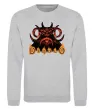 Свитшот Diablo Серый меланж фото