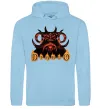 Жіноча толстовка (худі) Diablo Блакитний Жіноча толстовка (худі) Diablo Блакитний фото