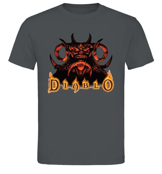 Мужская футболка Diablo Графит фото