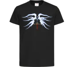 Дитяча футболка Eat sleep Diablo repeat Чорний фото Дитяча футболка Eat sleep Diablo repeat Чорний фото