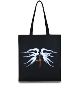 Эко-сумка Diablo 3 poster Черный фото