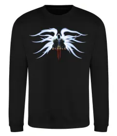 Свитшот Diablo 3 poster Черный фото