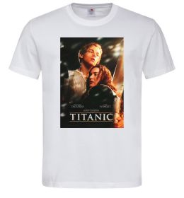 Чоловіча футболка Titanic Jack and Rose, колір - білий, розмір - L