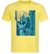 Чоловіча футболка Батьківщина-Мати та карта Лимонний фото