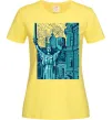 Жіноча футболка Батьківщина-Мати та карта Лимонний фото
