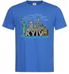 Мужская футболка Kyiv Архітектурні пам’ятки Ярко-синий фото