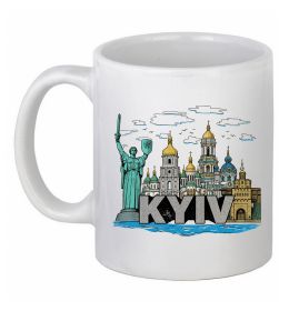 Чашка керамическая Kyiv Архітектурні пам’ятки Чашка керамическая Kyiv Архітектурні пам’ятки