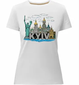 Женская премиум футболка