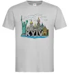 Мужская футболка Kyiv Архітектурні пам’ятки Серый фото