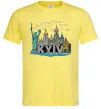 Мужская футболка Kyiv Архітектурні пам’ятки Лимонный фото