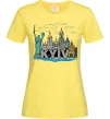 Женская футболка Kyiv Архітектурні пам’ятки Лимонный фото
