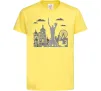 Детская футболка Київ контури Лимонный фото
