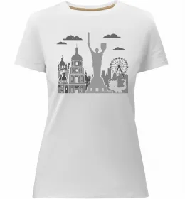 Женская премиум футболка