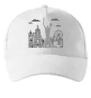 Кепка Київ контури Белый фото