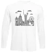Лонгслив Київ контури Белый фото