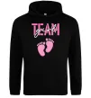 Мужская толстовка (худи) Team girl Черный фото