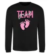 Свитшот Team girl Черный фото