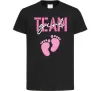 Детская футболка Team girl Черный фото