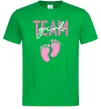 Мужская футболка Team girl Зеленый фото
