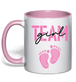 Чашка с цветной ручкой