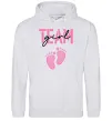 Мужская толстовка (худи) Team girl Серый меланж фото