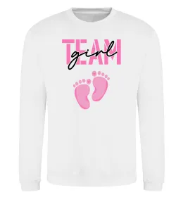 Свитшот Team girl Белый фото