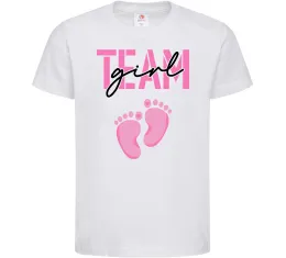 Детская футболка Pink or Blue I love you Черный фото