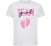 Детская футболка Team girl Белый фото