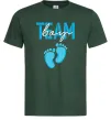 Мужская футболка Team boy Темно-зеленый фото