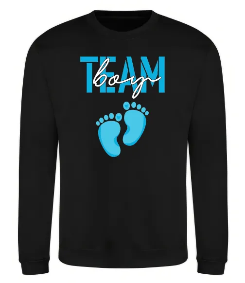 Свитшот Team boy Черный фото