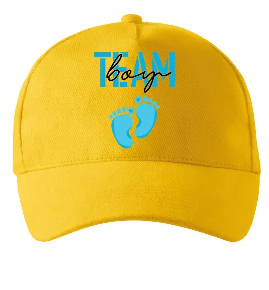 Кепка Team boy Солнечно желтый фото
