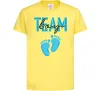 Детская футболка Team boy Лимонный фото