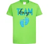 Детская футболка Team boy Лаймовый фото