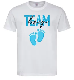 Мужская футболка Team boy Белый фото