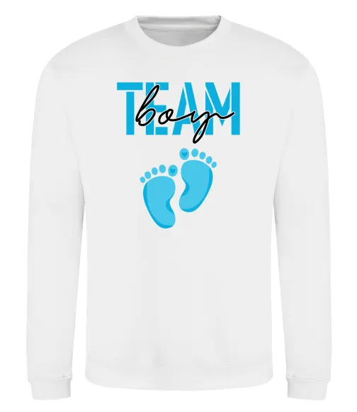 Свитшот Team boy Белый фото