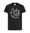 Детская футболка Pink or Blue I love you Черный Детская футболка Pink or Blue I love you Черный фото