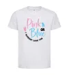 Детская футболка Pink or Blue I love you Белый Детская футболка Pink or Blue I love you Белый фото