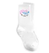 Носки Pink or Blue we love you Белый фото