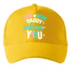 Кепка Pink or blue Daddy loves you Солнечно желтый Кепка Pink or blue Daddy loves you Солнечно желтый фото