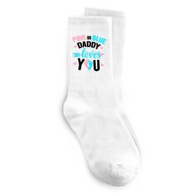 Носки Pink or blue Daddy loves you